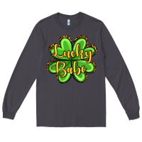 Smoke St. Patrick's Lucky babe Long Sleeve Tee - OliviaCreatesArt