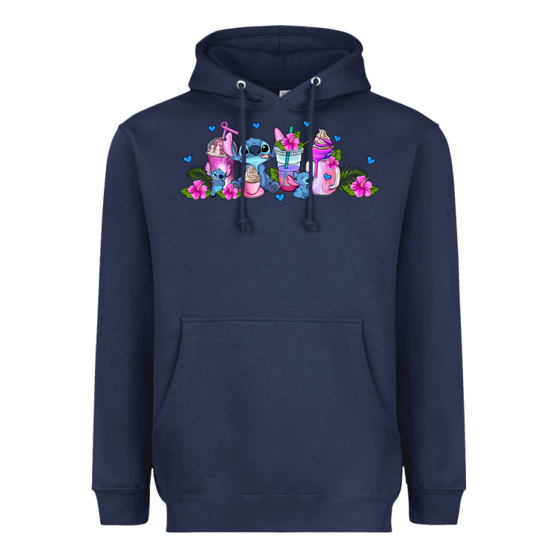 Stitch Coffee Cups Libbey Glass Heavyweight Hoodie by AdoDesignShop | Teevron