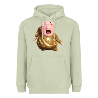 Matcha Sing Gunter Heavyweight Hoodie - longCreatives