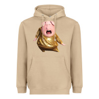 Mushroom Sing Gunter Heavyweight Hoodie - longCreatives
