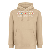 Mushroom Domestic Violence Advocate Heavyweight Hoodie - longCreatives