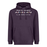 Plum Domestic Violence Advocate Heavyweight Hoodie - longCreatives