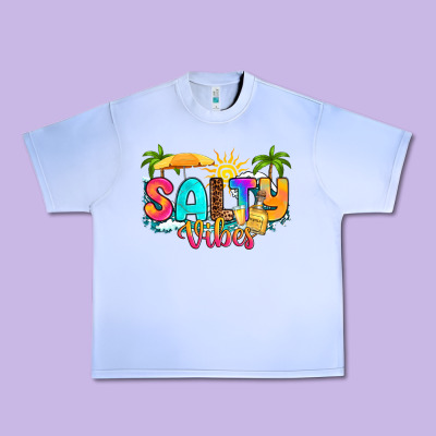 Salty Vibes Urban Heavy Tee Designed By Ranaportraitstore