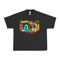 Pigment Black salty vibes Urban Heavy Tee - RanaPortraitStore