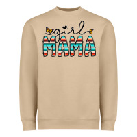 Mushroom girl mama Heavyweight Sweatshirt - CowhideDigitalArt