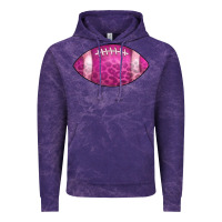 Cloud Purple american football pink Vintage Hoodie - CowCowDesign