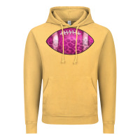 Vintage Mustard american football pink Vintage Hoodie - CowCowDesign
