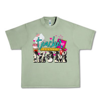 Oil Green Teacher Mom Mother's Day Urban Heavy Tee - HowdyJamesFarm