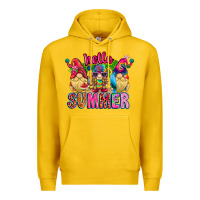 Lemon Hello summer Gnome Premium Hoodie - CowhideDigitalArt