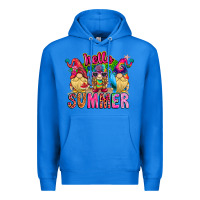 True Royal Hello summer Gnome Premium Hoodie - CowhideDigitalArt