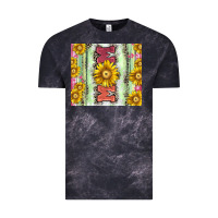 Cloud Black Mom leopard Vintage Tee - CowGirlArtShop
