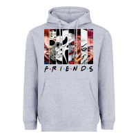 Heather Grey funny horror friends scary movies halloween costume sweatshirt Heavyweight Hoodie - longCreatives