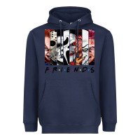Navy funny horror friends scary movies halloween costume sweatshirt Heavyweight Hoodie - longCreatives