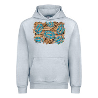Heather Grey gemstone wood leopard background Urban Hoodie - AdoDesignShop