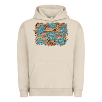 Pigment French Oak gemstone wood leopard background Urban Hoodie - AdoDesignShop