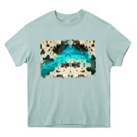 Arona turquoise, cowhide backgraund Heavy Core Tee - JahusDesignShop
