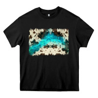 Black turquoise, cowhide backgraund Heavy Core Tee - JahusDesignShop