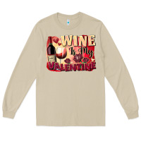 Mushroom Wine is my Valentine's Day Long Sleeve Tee - FaDigitalArtStudio