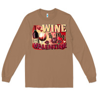 Toasted Coconut Wine is my Valentine's Day Long Sleeve Tee - FaDigitalArtStudio