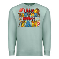 Seafoam little brother biggest fan Premium Sweatshirt - AdoDesignShop