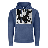 Vintage Denim Black White Cowhide Tumbler Vintage Hoodie - CowCowDesign