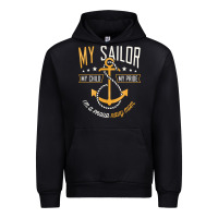 Proud Navy Mother For Moms Of Sailors Proud Mom Navy Family Urban Hoodie | Teevron