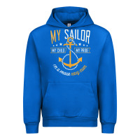 Cobalt Proud Navy Mother for Moms of Sailors Proud Mom Navy Family Urban Hoodie - longCreatives