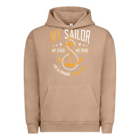Pigment Burro Proud Navy Mother for Moms of Sailors Proud Mom Navy Family Urban Hoodie - longCreatives