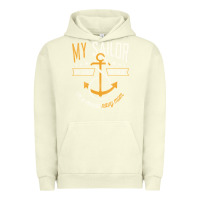 Pigment Pistachio Proud Navy Mother for Moms of Sailors Proud Mom Navy Family Urban Hoodie - longCreatives