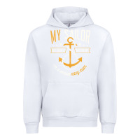 White Proud Navy Mother for Moms of Sailors Proud Mom Navy Family Urban Hoodie - longCreatives