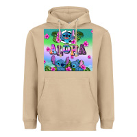 Mushroom aloha stitch Heavyweight Hoodie - AdoDesignShop