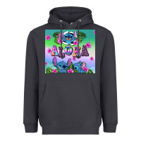Smoke aloha stitch Heavyweight Hoodie - AdoDesignShop