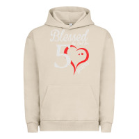 Pigment French Oak Vintage 50th Birthday Blessed By God For 50 Years Birthday Urban Hoodie - longCreatives