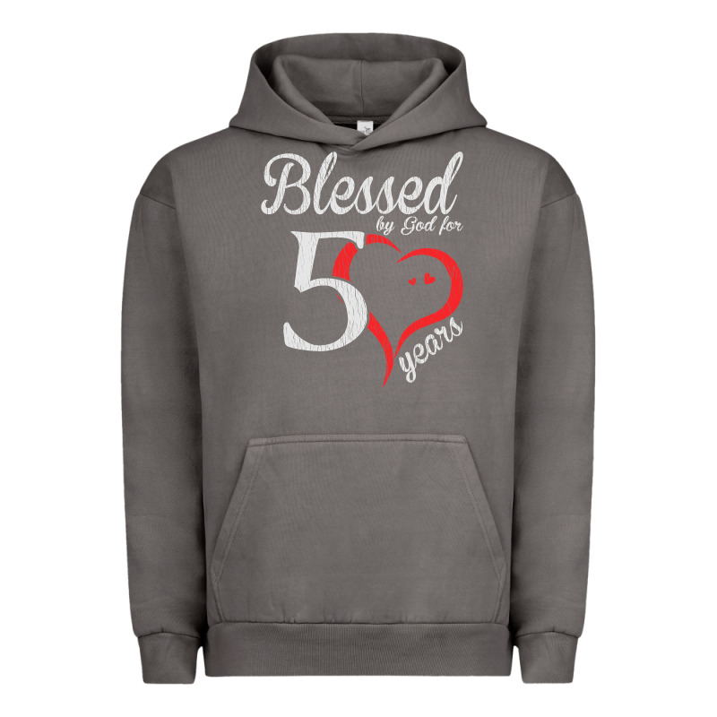 Vintage 50th Birthday Blessed By God For 50 Years Birthday Urban Hoodie by longCreatives | Teevron