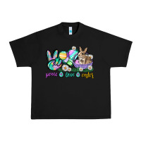 Black Peace love Easter Day Urban Heavy Tee - CowGirlArtShop