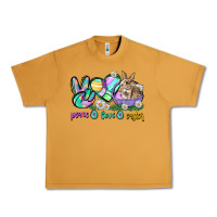 Peanut Butter Peace love Easter Day Urban Heavy Tee - CowGirlArtShop