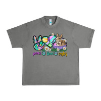 Tornado Peace love Easter Day Urban Heavy Tee - CowGirlArtShop
