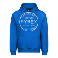 Cobalt Pyrex Mark  Vintage Collector Made in USA Urban Hoodie - longCreatives