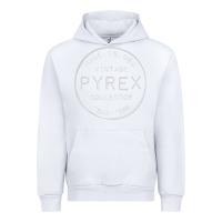 White Pyrex Mark  Vintage Collector Made in USA Urban Hoodie - longCreatives