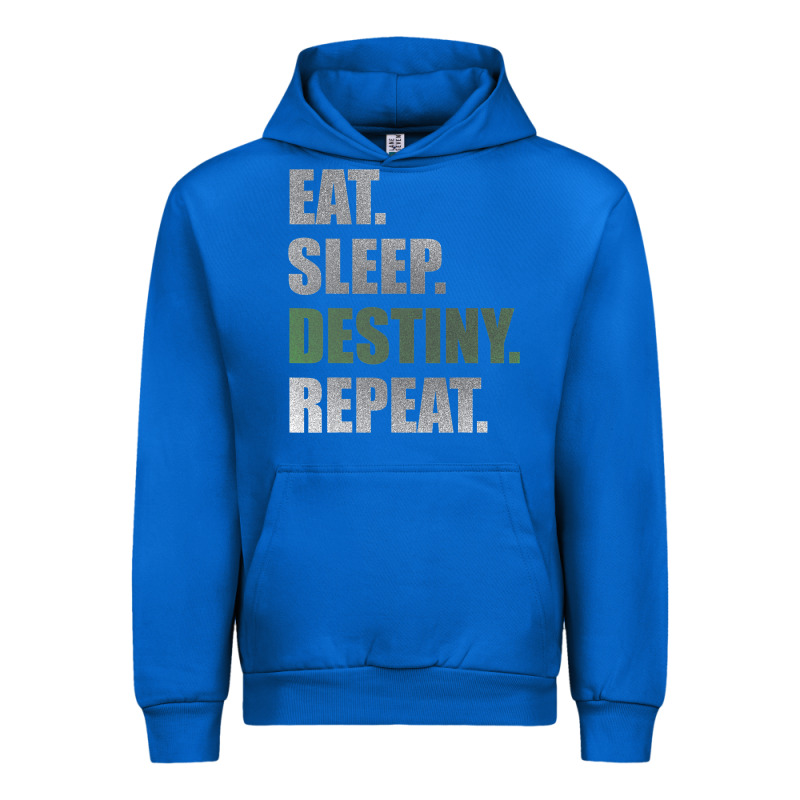 Destiny  Eat Sleep Destiny Repeat Short Sleeve Urban Hoodie by longCreatives | Teevron