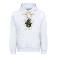 White Vintage American Motorcycle Indian for Old Biker Gifts Urban Hoodie - longCreatives