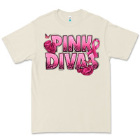 Bone Pink Divas Breast Cancer Premium Tee - NancyCooperArtShop