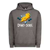 Pigment Tornado Dino Sore Funny Dinosaur Workout Gym Fitness Lifting Urban Hoodie - longCreatives