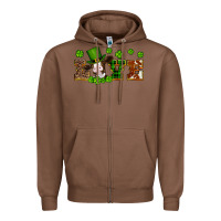 Chestnut st patricks love heifer Zipper Hoodie - Artiststas