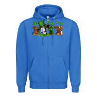 True Royal st patricks love heifer Zipper Hoodie - Artiststas