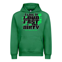 Emerald Dirt Modified Racing Apparel Sprint Car Dirt Track Racing Urban Hoodie - longCreatives