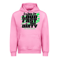 Fuchsia Pink Dirt Modified Racing Apparel Sprint Car Dirt Track Racing Urban Hoodie - longCreatives
