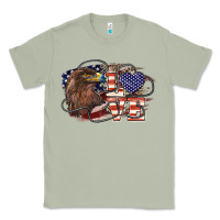 Matcha Love America Eagle 4th of july Classic Tee - HowdyJamesFarm
