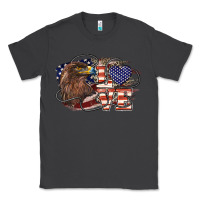 Smoke Love America Eagle 4th of july Classic Tee - HowdyJamesFarm