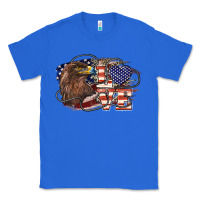 True Royal Love America Eagle 4th of july Classic Tee - HowdyJamesFarm